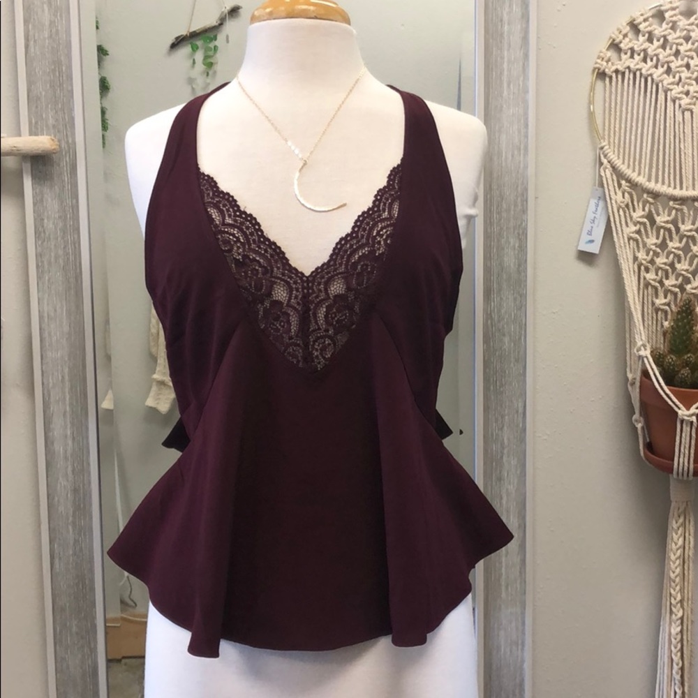 Lace tank